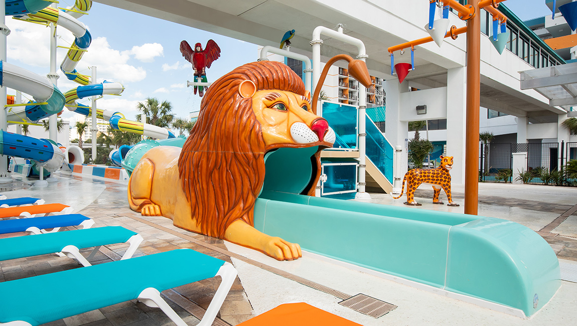 Lion Kids Slide