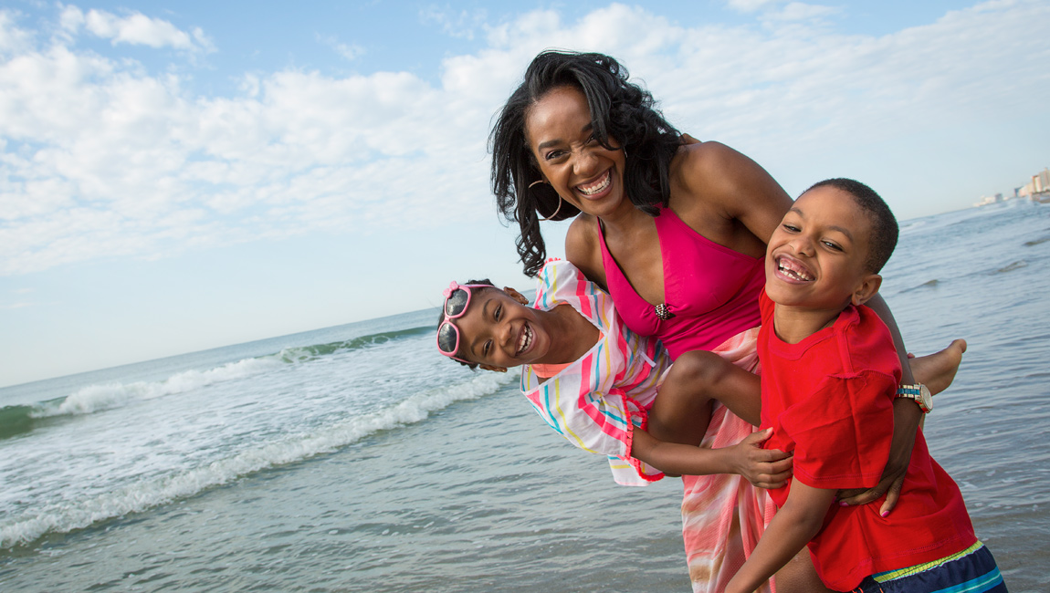 Family in Myrtle Beach